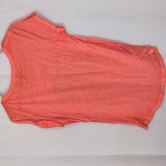 Rocker Girl by All Access Orange Halloween Owl Tissue Tee Size Large - Picture 4 of 4